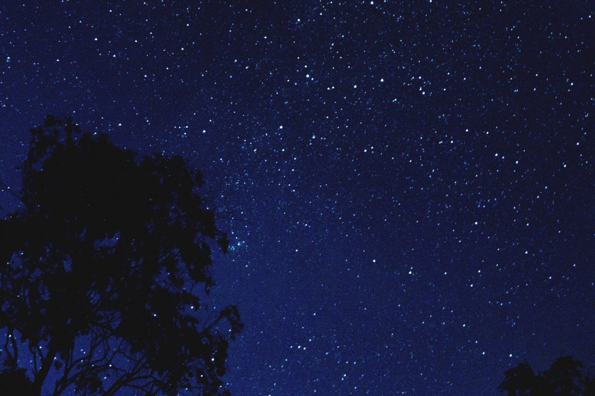 self-care schedule, star gazing