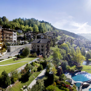 An exterior view of facilities and pools at ADLER Spa Resort BALANCE