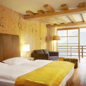 A junior suite at ADLER Spa Resort BALANCE