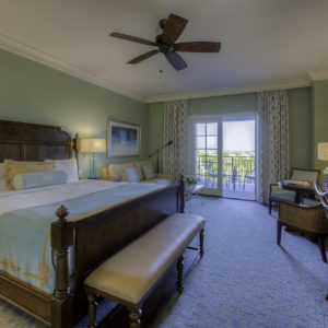 A King guest room at Henderson Beach Resort & Spa