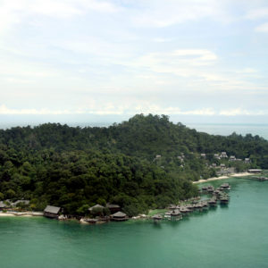 Aerial view of Spa Village Pangkor Laut at Pangkor Laut Resort