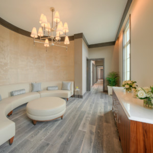 The Spa welcome lounge at Hotel Bennett