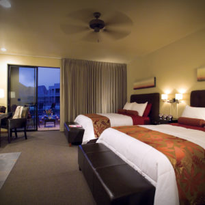 Villa Queen guest room at Red Mountain Resort