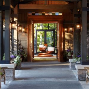 Lodge at Woodloch, singing bowls