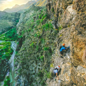 castle hot springs, via ferrata, arizona, adventure,