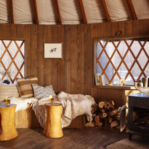 blue sky lodge, yurt, auberge resorts collection,