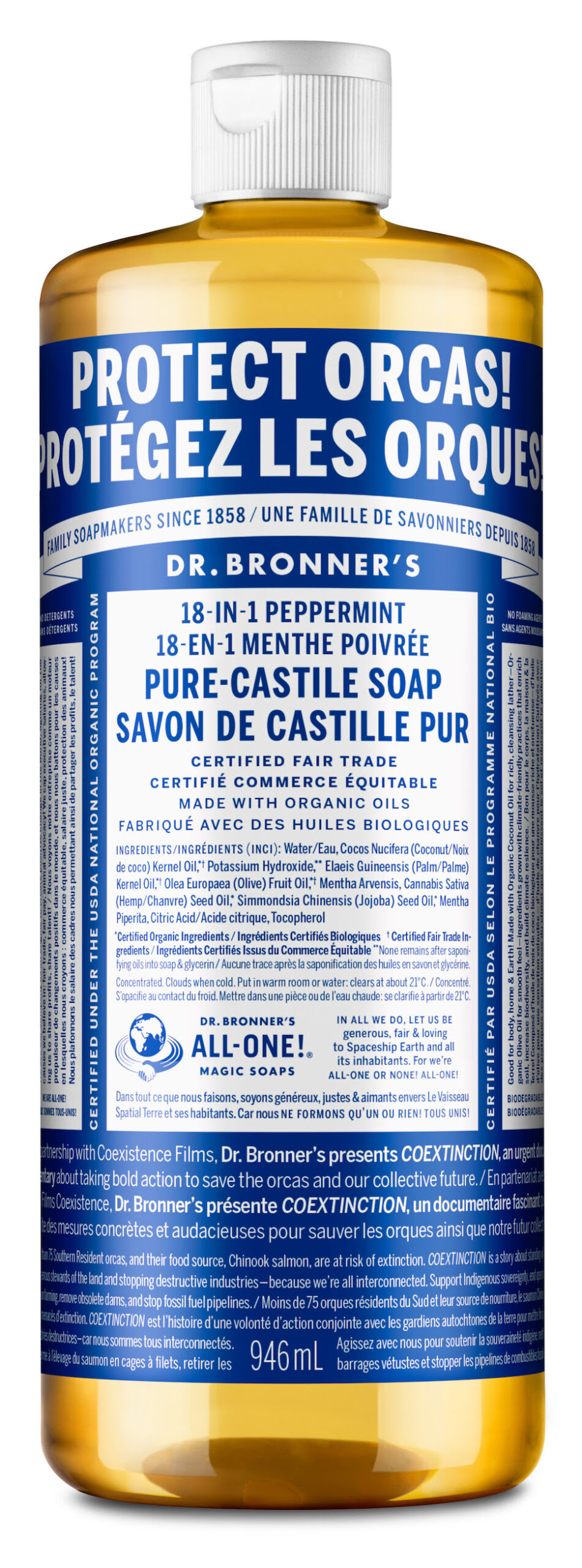 Dr. Bronner's Canada, CoExtinction, green,