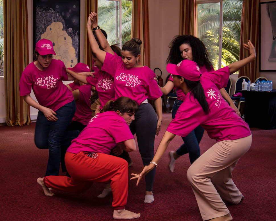 #dancemagenta, #globalwellnessday, GWD Morocco,