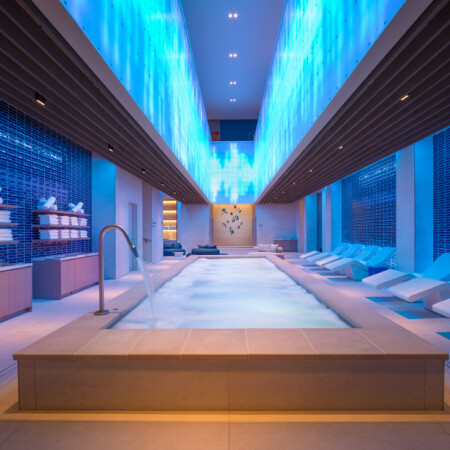 Lapis Spa & Wellness, Fontainebleau Las Vegas, Co-ed area