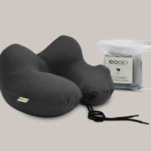 AirJustable travel pillow, coop, spa travel,