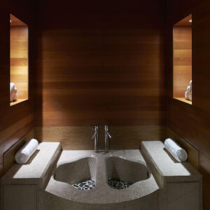 Carillon Spa, spa thermal footbath