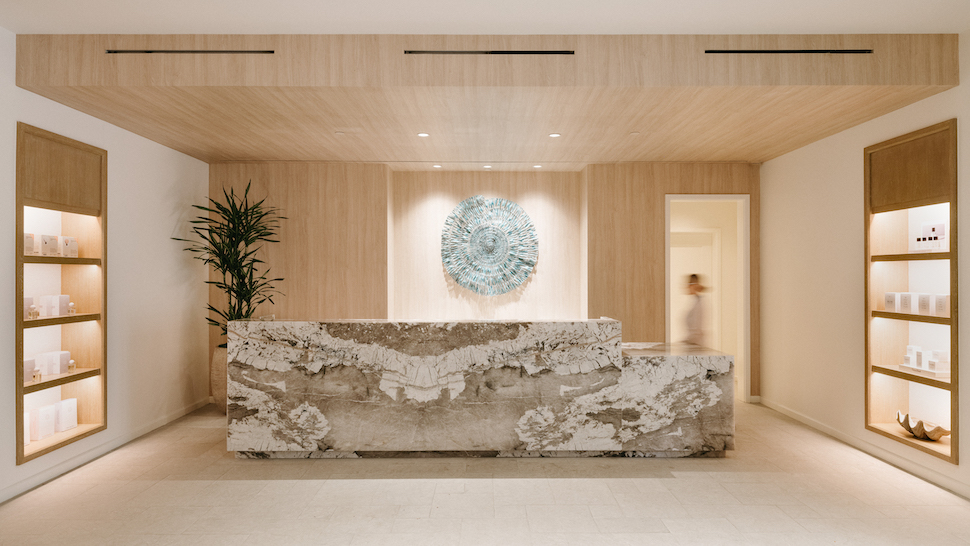 Terranea Resort spa reception