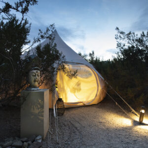 We Care Spa, tent,