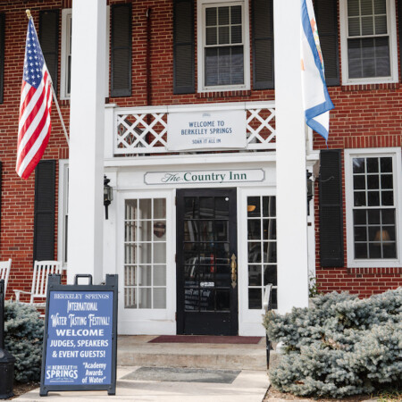 The Country Inn, Berkeley Springs International Water Tasting